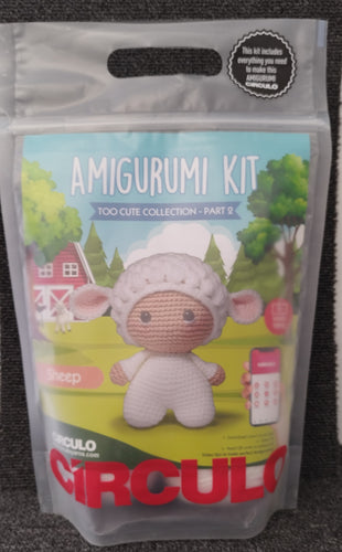 Circulo Amigurumi Crochet Kit Too Cute Collection Part 2 Sheep Fabric Shack malmesbury