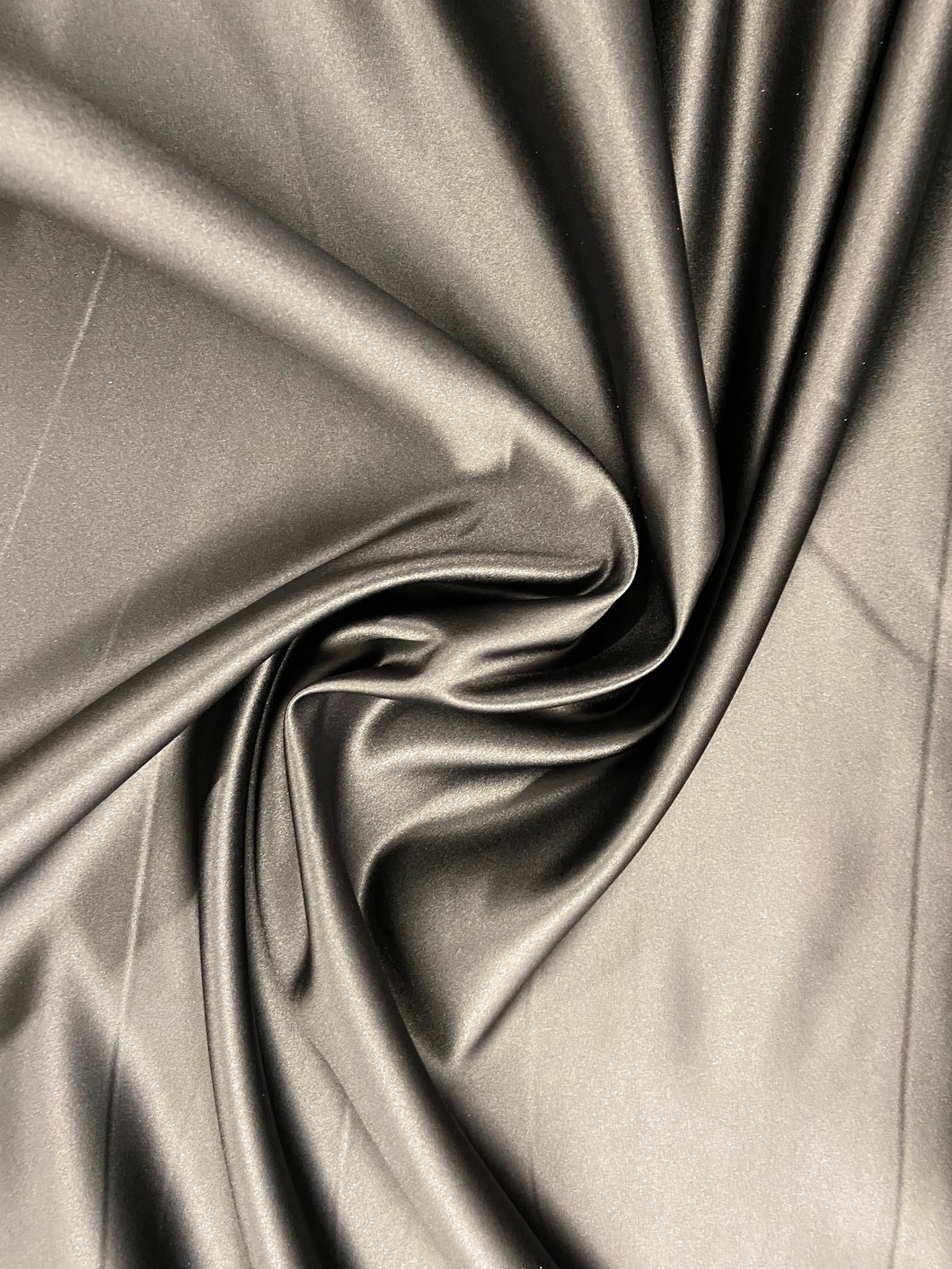 Duchess Satin Dress Making Fabric Shack Malmesbury Black