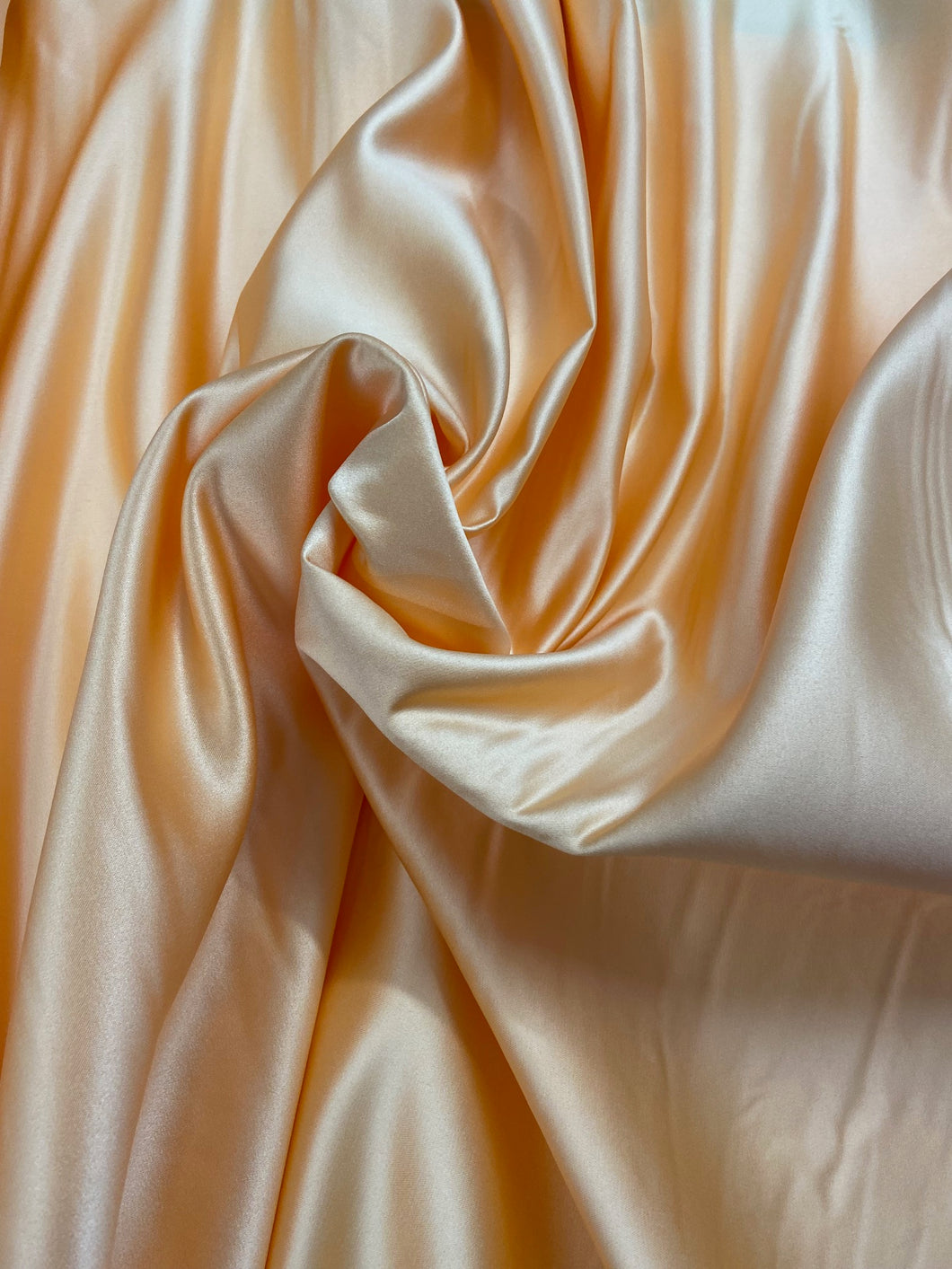 Duchess Satin Dress Making Fabric Shack Malmesbury Peach