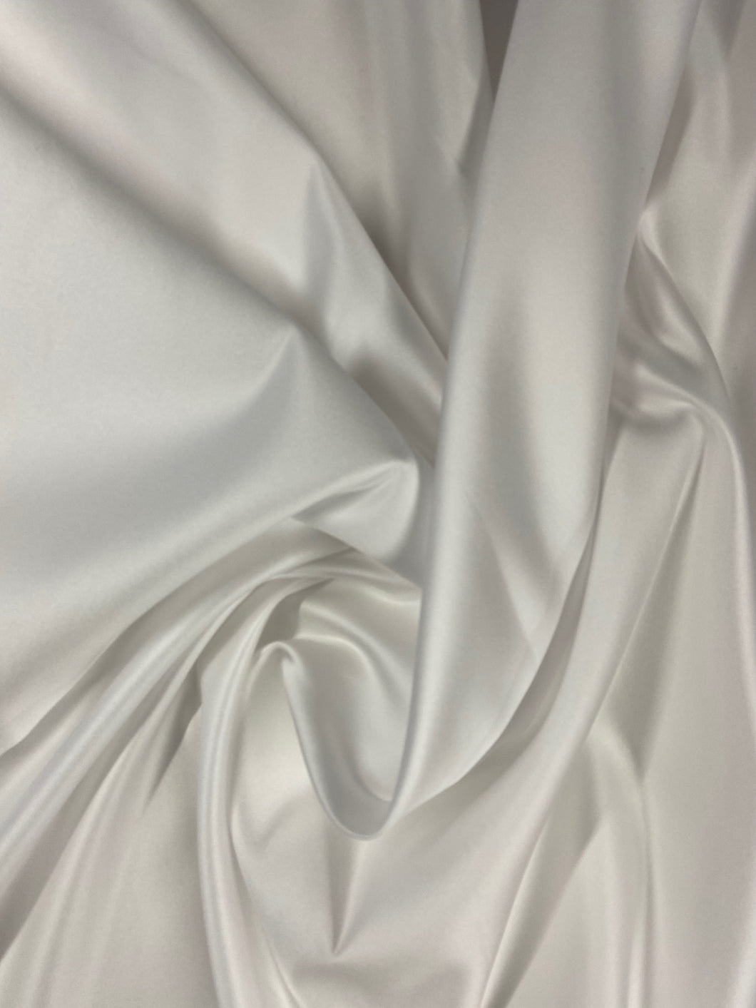 Duchess Satin Dress Making Fabric Shack Malmesbury White