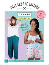 Jamie PJS dress sewing pattern tilly and the buttons fabric shack malmesbury dress making 4