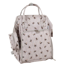 Knit Yarn Backpack Knitting Crochet with Multi Compartments fabric shack malmesbury MR4692_587_D 7