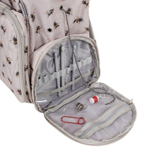 Knit Yarn Backpack Knitting Crochet with Multi Compartments fabric shack malmesbury MR4692_587_D 7