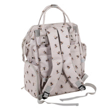 Knit Yarn Backpack Knitting Crochet with Multi Compartments fabric shack malmesbury MR4692_587_D 7