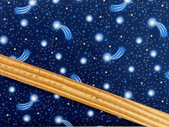 Lewis & Irene Glow Fairies glow in the dark Fairy Friends  fabric shack malmesbury starry sky dark blue 