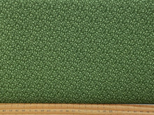 Makower Andover Tonal Ditsy Tiny Ditsy Forest Green Fabric Shack Malmesbury