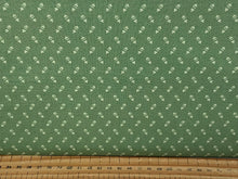 Makower Andover Tonal Ditzy Acorn Forest Green Fabric Shack Malmesbury