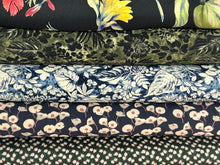anada viscose lyocell rayon floral flower soft drapey fabric shack malmebury