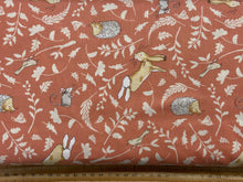 anita jeram clothworks guess how much I love you cotton rose mouse hare rabbit bunnie hedgehog fabric shack malmesbury