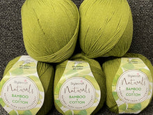bamboo cotton double knit dk yarn wool moss green 7253 fabric shack malmesbury