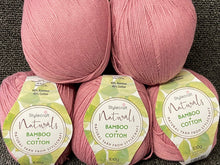 bamboo cotton double knit dk yarn wool rose pink 7165 fabric shack malmesbury