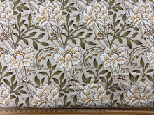barbara blackman william morris manor floral flowers cotton fabric shack malmesbury compton hammersmith larkspur 9111