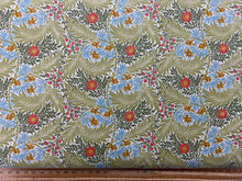 barbara blackman william morris manor floral flowers cotton fabric shack malmesbury compton hammersmith larkspur 9511