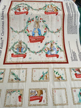 beatrix potter hoppy holidays advent panel 1 pic fabric shack malmesbury