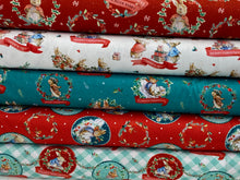 beatrix potter hoppy holidays fabric shack malmesbury peter rabbit christmas stack pic