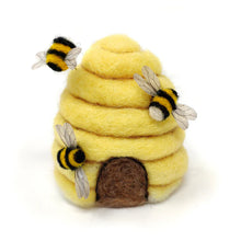 bee hive needle felting kit crafty kit company fabric shack malmesbury