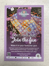 blossom and bloom cal kal king cole cottonsoft cotton crochet along knit along double knit dk spring blanket ukhka