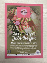 blossom and bloom cal kal stylecraft crochet along knit along double knit dk spring blanket ukhka fabric shack malmesbury