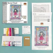 Santoro London Gorjuss Little Storm Cloud Counted Cross Stitch Kit