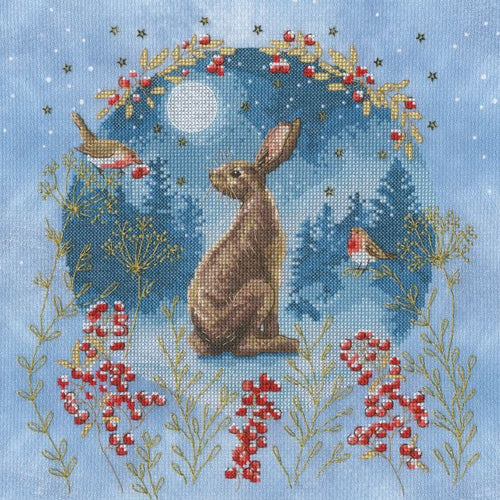 bothy threads jane sunner cross stitch kits fabric shack malmesbury midnight moongazer 1 