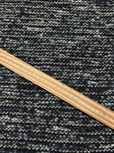 boucle wool fabric  fabric shack malmesbury  black with gold metallic