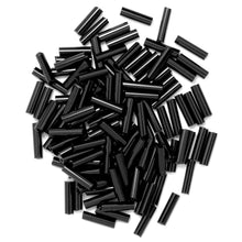 bugle beads 8g 150_06 black jewellery making fabric shack malmesbury