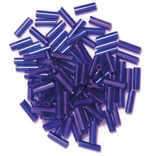 bugle beads 8g 150_29 purple jewellery making fabric shack malmesbury