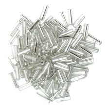 bugle beads 8g 150_01  silver jewellery making fabric shack malmesbury