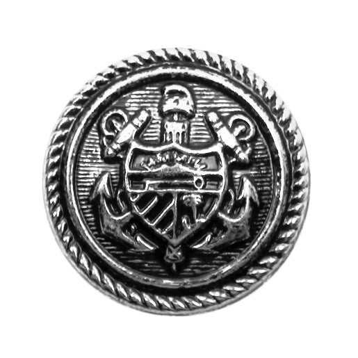 buttons metal round 15mm military coat of arms fabric shack malmesbury 2B_556