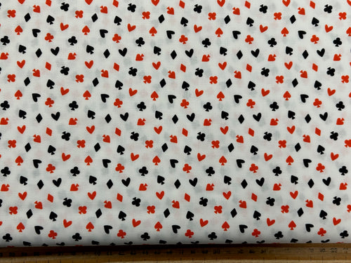 camelot abracadabra magic tricks magician suits of cards white cotton fabric shack malmesbury