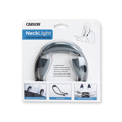 carson necklight neck light led hobby light knitting embroidery sewing fabric shack malmesbury