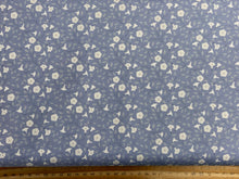 cassandra connelly evenfall moonflower flower floral dark periwinkle cc43.2 blue cotton fabric shack malmesbury