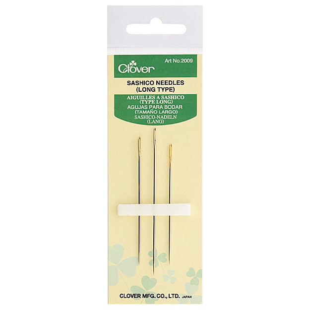 clover hand sewing needles shasico long fabric shack malmesbury CL2009