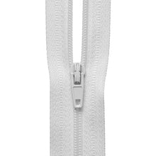 continous zip zipper metre white 501 fabric shack malmesbury KN310_501
