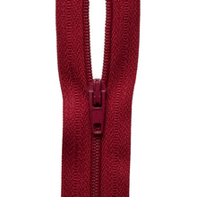 continous zip zipper metre wine 520 fabric shack malmesbury KN310_520
