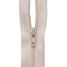 continous zip zipper metre dark cream 031 fabric shack malmesbury KN310_031