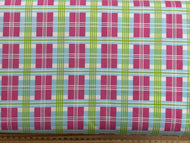 corey yoder moda sherbert sunshine flannel brushed cotton petal pink tartan green pink fabric shack malmesbury 