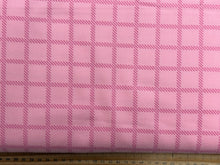 corey yoder moda sherbert sunshine flannel brushed cotton petunia pink grid fabric shack malmesbury 