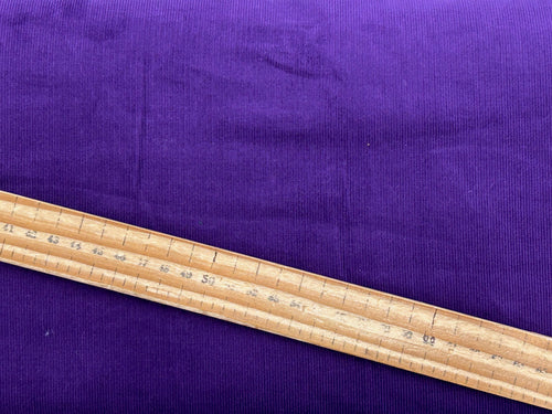 cotton needlecord babycord needle cord corduroy fabric shack malmesbury purple