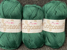 cotton soft dk double knit cottonsoft yarn wool knitting crochet knit fern green 1935