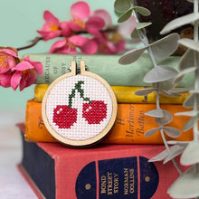 crafty kit co cross stitch crosstitch kit i love you cherry much beginners matchbox fabric shack malmesbury 2