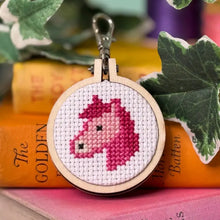 crafty kit co cross stitch crosstitch kit pink pony club matchbox fabric shack malmesbury 2