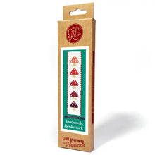 crafty kit co cross stitch crosstitch kit toadstools mushroom funghi bookmark fabric shack malmesbury 3