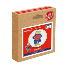 crafty kit co cross stitch crosstitch kit paddington hello beginners michael bond matchbox fabric shack malmesbury 2