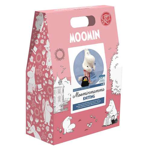 The Crafty Kit Company Moomin Moominmamma Knitting Needle Felting Kit