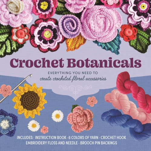 crochet botanicals instruction book for crochet kati galusz fabric shack malmesbury