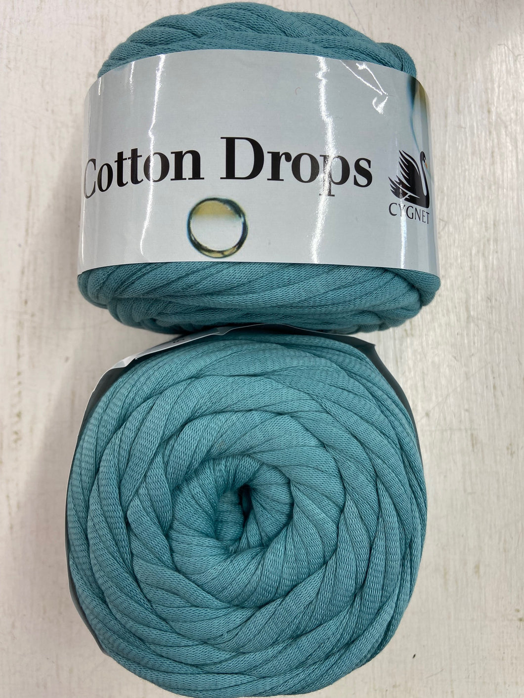 cygnet yarns cotton dops fabric shack malmesbury soft seafoam 