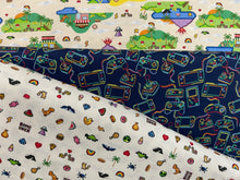 dear stella game over computer game sony gameboy gamer games marioland mario brothers playstation cotton fabric shack malmesbury