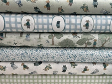 dear stella woodland wind in the willow willows cotton fabric shack malmesbury ratty mole mr toad badger nursery