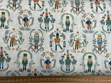 dear stella nutcracker nut cracker suite christmas holidays soldier cream cotton fabric shack malmesbury